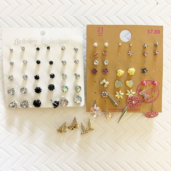 Stud and Dangle Earring Bundle - Picture 1 of 5